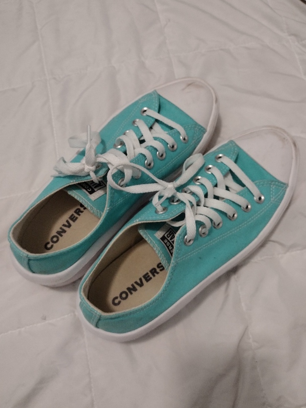 Converse Teal Move Low Top Sneakers - Picture 3 of 4
